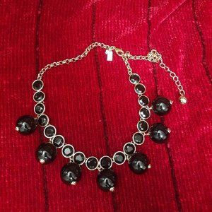 Black & Gold Kate Spade Necklace